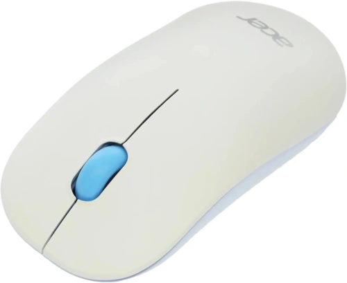 Мышь беспроводная Acer OMR205 белый/голубой, 1200 dpi, кнопки - 3 [ZL.MCEEE.02H]