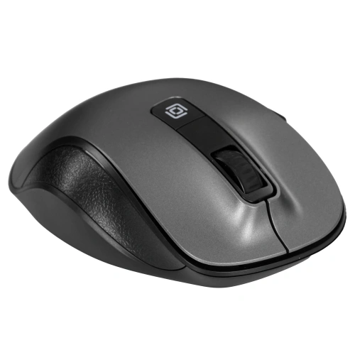 Мышь беспроводная Oklick 504MW черный/серый, 1600 dpi, радиоканал, USB [2004736]