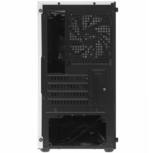 Компьютерный корпус Powercase Mistral Micro T3W, Tempered Glass, Mesh, 2x 140mm + 1х 120mm 5-color fan, белый, mATX [CMIMTW-L3]