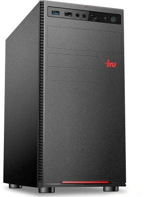 Компьютер IRU Home 310H6SE MT i3 12100 (3.3) 8Gb SSD1Tb UHDG 730 Free DOS GbitEth 400W черный [1994642]