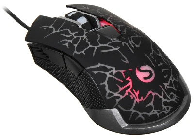 Мышь проводная SunWind SW-M705G черный, 3600 dpi, USB, кнопки - 6 [1422391]