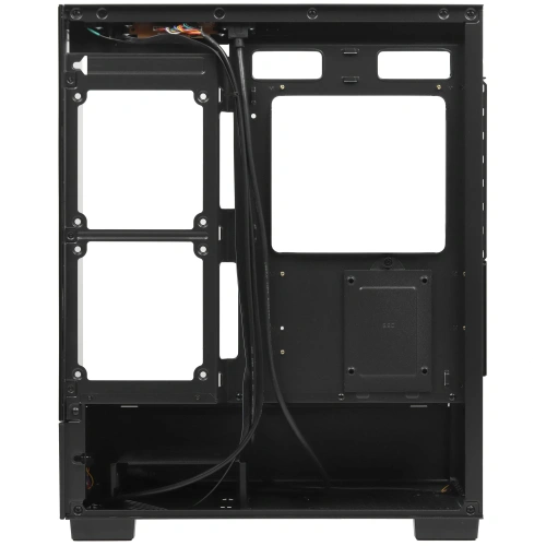 Компьютерный корпус Powercase Vision Micro M, Tempered Glass, черный, mATX [CVMMB-L0]