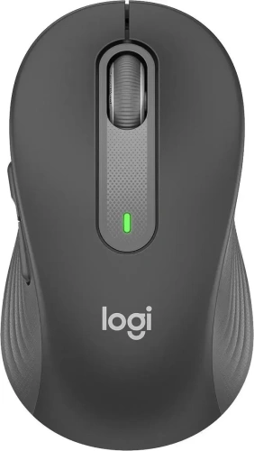 Мышь беспроводная Logitech M650 графитовый, 4000 dpi, радиоканал, Bluetooth, USB, кнопки - 5 [910-006276]