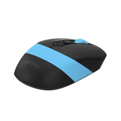 Мышь беспроводная A4Tech Fstyler черный/синий, 2000 dpi, радиоканал [FG10S]