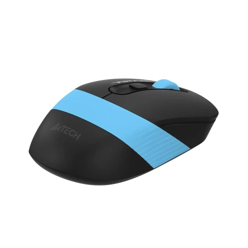 Мышь беспроводная A4Tech Fstyler черный/синий, 2000 dpi, радиоканал [FG10S]