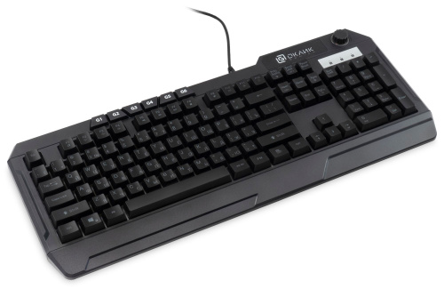 Клавиатура Oklick 715G (1680657) проводная, USB, черный [1680657]