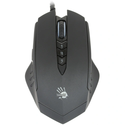 Мышь проводная A4Tech Bloody V8 черный, 3200 dpi, USB, кнопки - 8 [V8 USB (черный)]