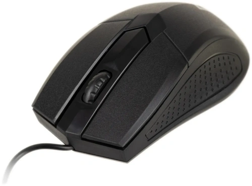 Мышь проводная Defender Optimum MB-270 черный, 1000 dpi, USB, кнопки - 3 [52270]