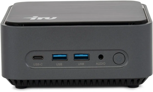 Неттоп IRU 110ALCN N200 (1) 8Gb SSD256Gb UHDG Windows 11 Professional GbitEth WiFi BT черный [2012500]