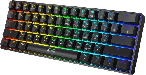 Клавиатура Oklick K713X проводная, USB, черный [K713X]