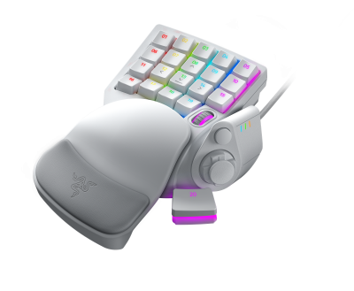 Игровой кейпад Razer Tartarus Pro Mercury/ Razer Tartarus Pro – Analog Optical Gaming Keypad Mercury [RZ07-03110200-R3M1]