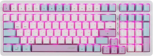 Клавиатура Acer OKW304 (ZL.KBDCC.01V) проводная, USB, белый [ZL.KBDCC.01V]