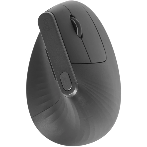 Мышь беспроводная/проводная Logitech MX Vertical графитовый, 4000 dpi [910-005448 / 910-005451]