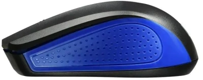 Мышь беспроводная Oklick 485MW черный/синий, 1200 dpi, радиоканал, USB, кнопки - 3 [485MW]