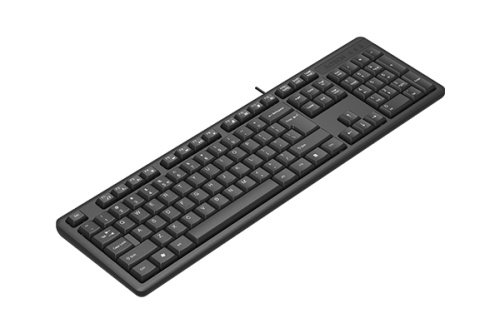 Клавиатура A4Tech KR-3 проводная, USB, черный [KR-3]