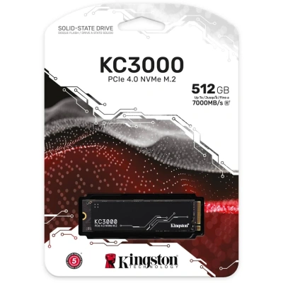 Накопитель SSD Kingston 512 Gb M.2 KC3000 [SKC3000S/512G]