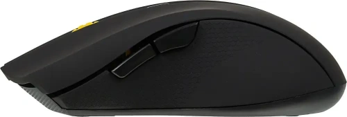 Мышь беспроводная Oklick 495MW черный/золотистый, 1600 dpi, радиоканал, USB, кнопки - 6 [495MW черный/золотистый]