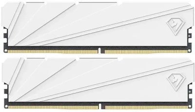 Оперативная память Netac 16GB DDR4 3200 (2x8GB) DIMM PC4-25600 Shadow S C16 White 16-20-20-40 1.35V XMP Dual [NTSSD4P32DP-16W]