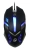 Мышь проводная Oklick черный, 1000 dpi, USB, кнопки - 3 [396M INSOMNIA]