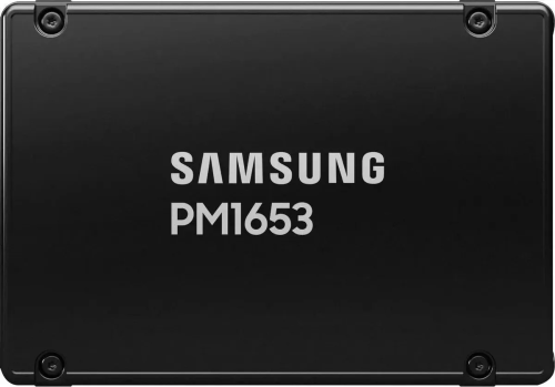 Накопитель SSD Samsung PM1653, 15360Gb, 2.5&quot;, SAS 4.0 (24 Гбит/с) [MZILG15THBLA-00A07]