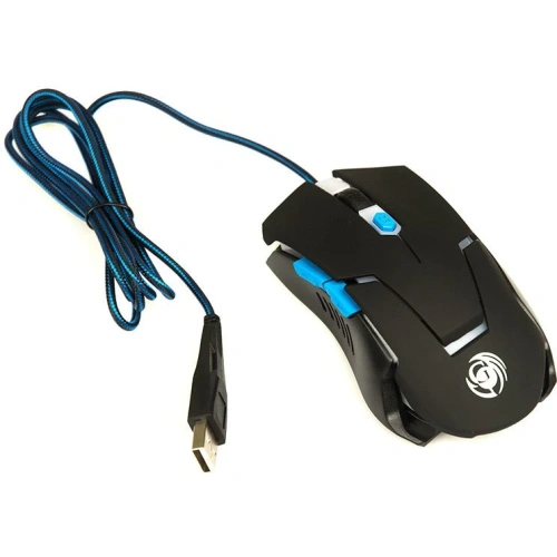 Мышь проводная Dialog Gan-Kata черный, 2400 dpi, USB, кнопки - 6 [MGK-12U]