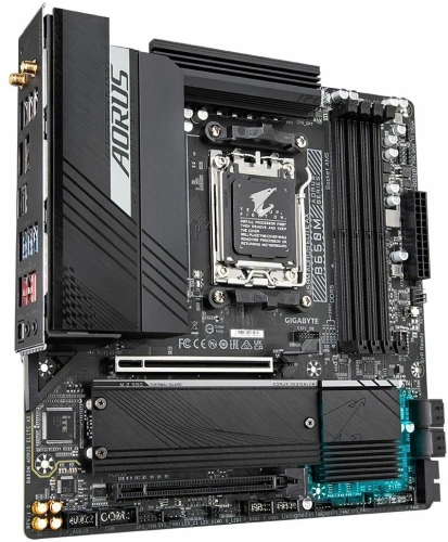 Материнская плата Gigabyte B650M AORUS ELITE AX, AM5, AMD B650 [B650M AORUS ELITE AX]