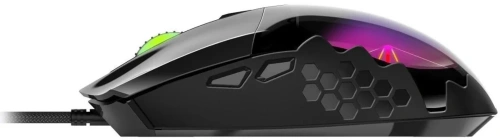 Мышь проводная Genius Scorpion M715 черный, 7200 dpi, USB, кнопки - 6 [31040007400]