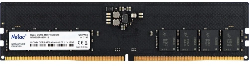 Оперативная память Netac 16GB DDR5 4800MHz CL40 [NTBSD5P48SP-16]