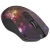 Мышь беспроводная Qumo Fractal M25 черный, 1600 dpi, радиоканал, USB, кнопки - 4 [Fractal]