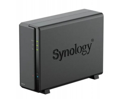 СХД SYNOLOGY настольное исполнение 1BAY NO HDD DS124 [DS124]
