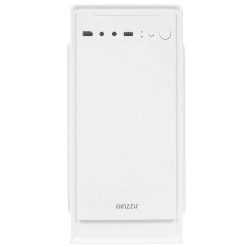 Компьютерный корпус MiniTower Ginzzu B185 White mATX [B185]