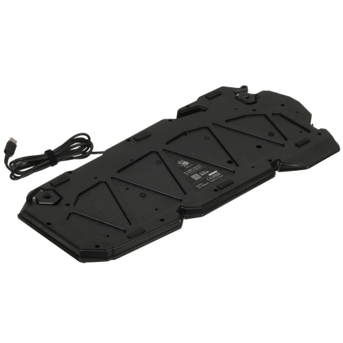 Клавиатура A4Tech Bloody B318 черный USB Multimedia Gamer LED (подставка для запястий) [B318]