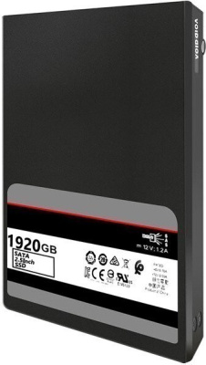 Серверный накопитель SSD + салазки для сервера Huawei 2ТБ, SATA III, 2.5&quot;, R/W 600/540 [02312DYF]