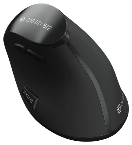 Мышь беспроводная Oklick 990MW черный, 2400 dpi, радиоканал, Bluetooth, USB, кнопки - 9 [1533172]