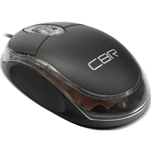 Мышь проводная CBR черный, 1000 dpi, USB, кнопки - 3 [CM 122]