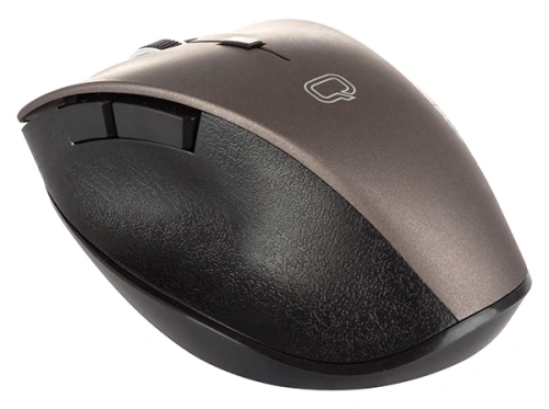 Мышь беспроводная Qumo Office Elite M55 черный, 2400 dpi, радиоканал, USB, кнопки - 6 [24225]
