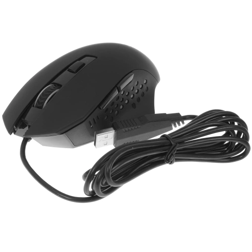 Мышь проводная REDRAGON Gainer черный, 3200 dpi, USB, кнопки - 6 [75170]