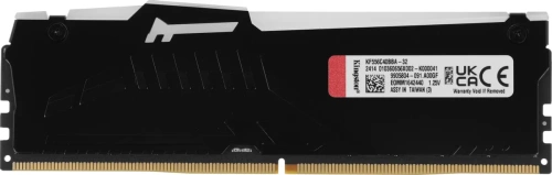 Оперативная память Kingston 32GB 5600MHz DDR5 CL40 DIMM FURY Beast RGB [KF556C40BBA-32]