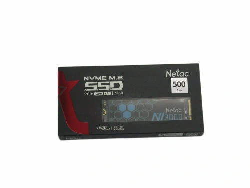 Накопитель SSD Netac 500GB M.2 2280 NV3000 NVMe PCIe [NT01NV3000-500-E4X]