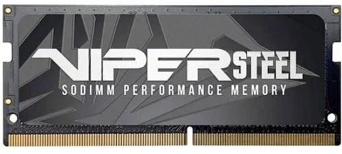 Оперативная память DDR4 32Gb 3200MHz Patriot Steel Series RTL PC4-25600 CL22 SO-DIMM [PVS432G320C8S]
