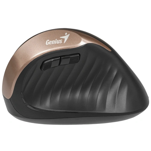 Мышь беспроводная Ergo 8250S черная (Champagne +Black), вертикальная [31030031400]