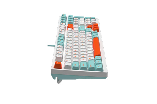 Клавиатура A4Tech Fstyler FS300 проводная, USB, белый [FS300 PANDA SNORKLENING]