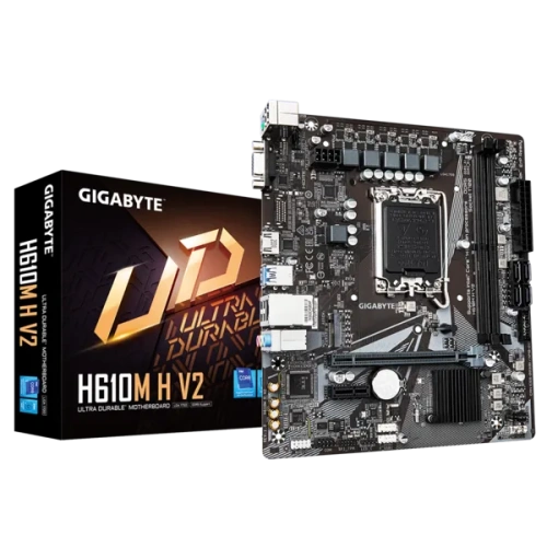 Материнская плата Gigabyte H610M H V2, LGA 1700, Intel H610 [H610M H V2]