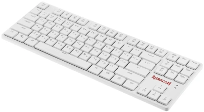 Клавиатура Redragon Anubis беспроводная, USB, Bluetooth/Радиоканал, белый [70506]