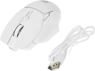 Мышь беспроводная Defender Stix GM-009 белый, 3200 dpi, радиоканал, USB, кнопки - 7 [52009]