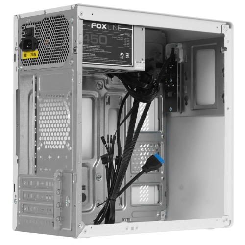 Компьютерный корпус с блоком питания 450Вт Case Foxline FL-719W-FZ450R-U31 [FL-719W-FZ450R-U31]