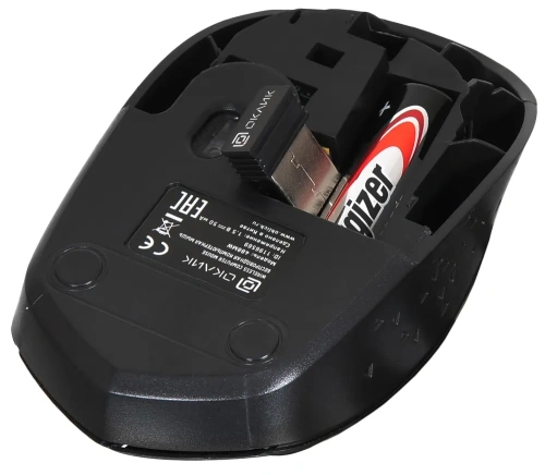 Мышь беспроводная Oklick 488MW синий/черный, 1600 dpi [SR-1807 BLUE]