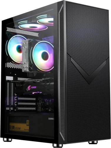 Компьютерный корпус Accord 3501 черный без БП ATX [ACC-3501]