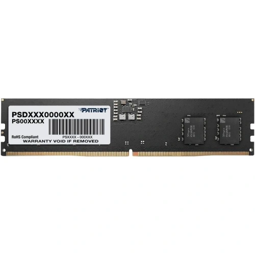Оперативная память Patriot Signature DDR5 8Gb 5200 MHz, CL42, DIMM [PSD58G520081]