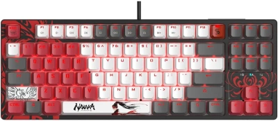 Клавиатура A4Tech Bloody S87 Naraka проводная USB черный/красный [S87]